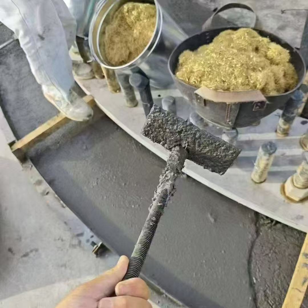 鹤庆C120钢纤维高强无收灌浆料 轧机压缩机汽轮机发电机锻压设备底座灌浆材料
